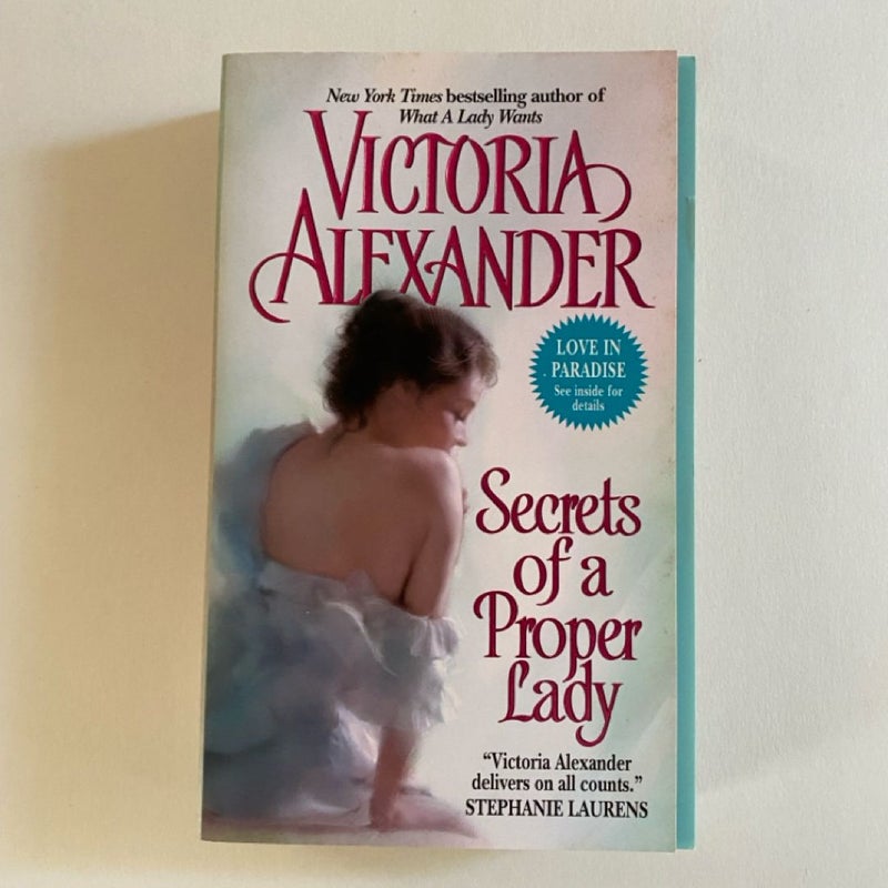 Secrets of a Proper Lady - Stepback, 1st Printing