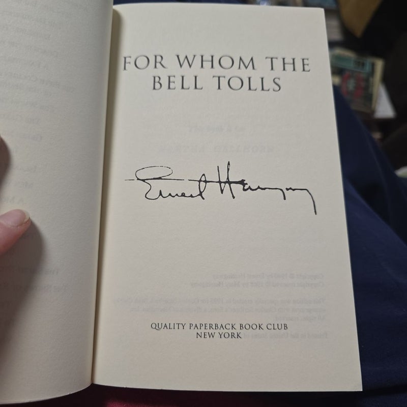 For Whom the Bell Tolls