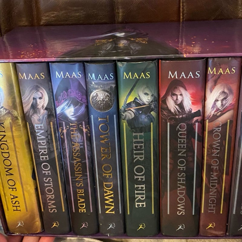 1st US Edition Throne of Glass Hardcover Box Set 