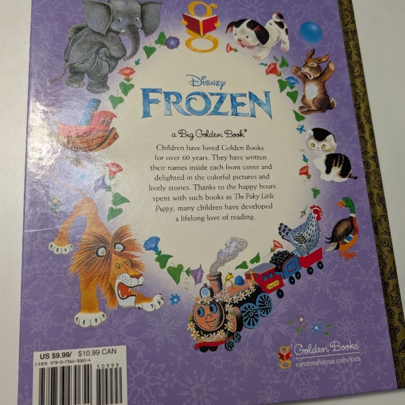 Frozen Big Golden Book (Disney Frozen)