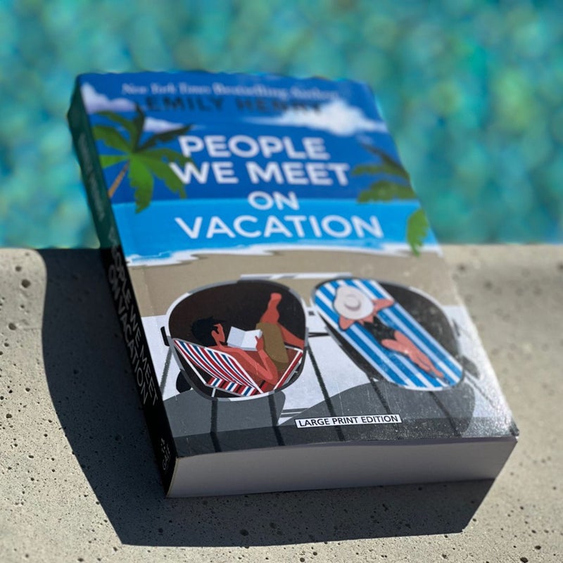 OOP Special Edition Limited Large Print People We Meet On Vacation 