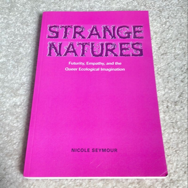 Strange Natures