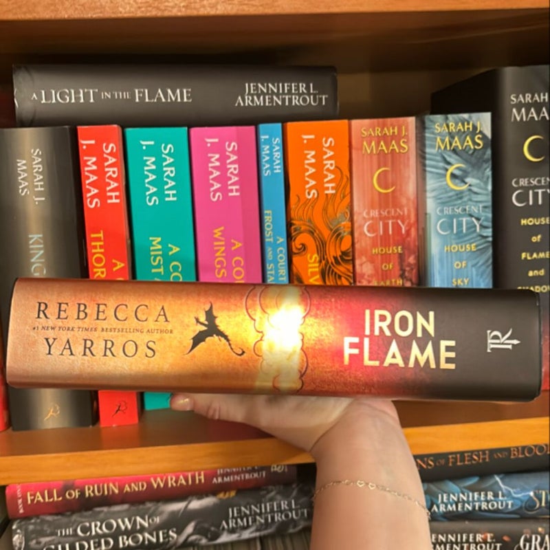 Iron Flame (Black edges first edition/printing)