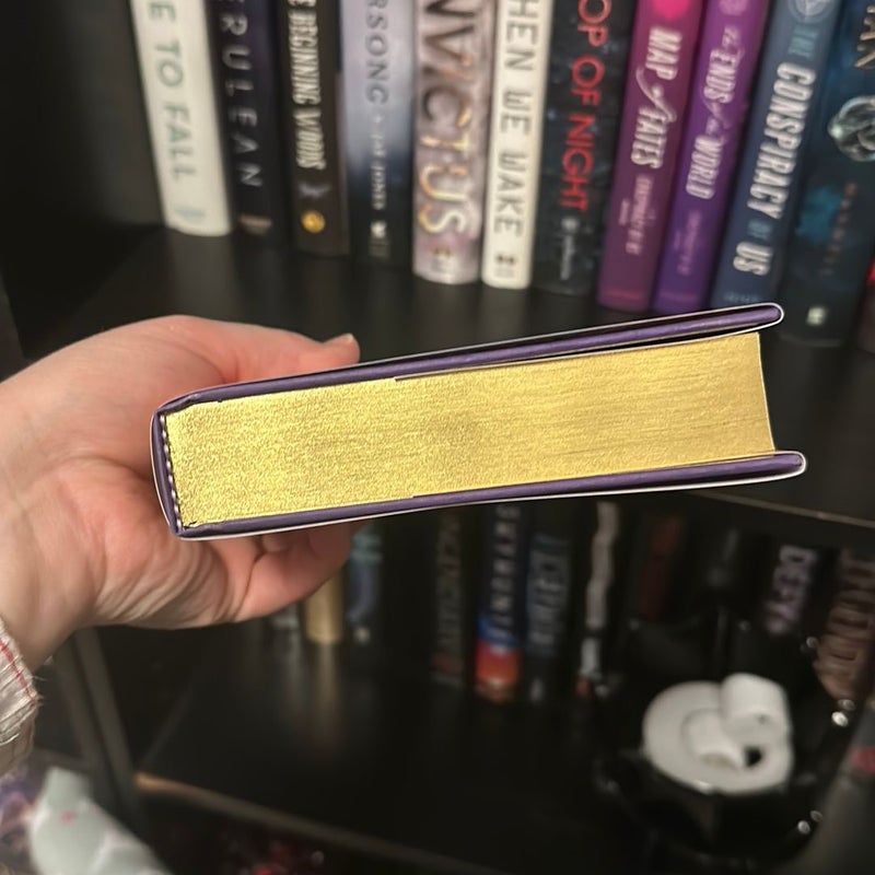 Goddess in the Machine - Signed, Sprayed Edges- Owlcrate Exclusive