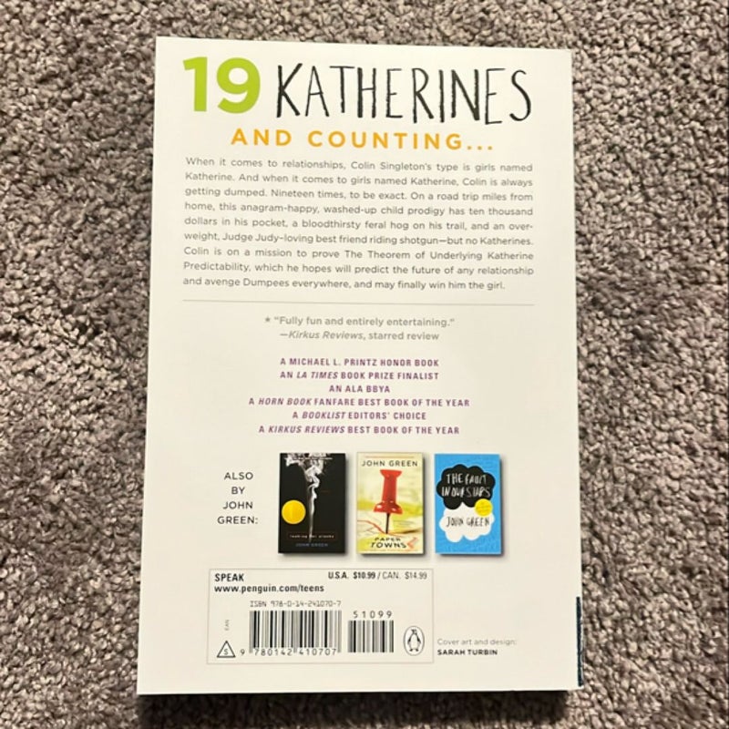 An Abundance of Katherines