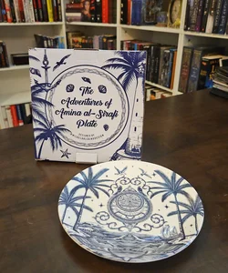 The Adventures of Amina al-Sirafi Ceramic Plate (Fairyloot)