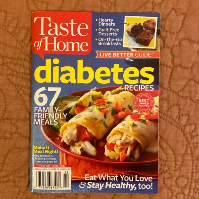 Taste of Home Diabetes Recipes 
