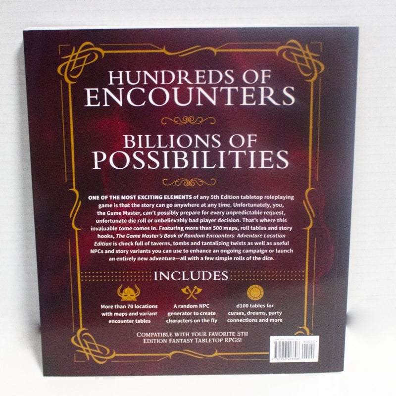 The Game Master's Book of Random Encounters (Special Edition)
