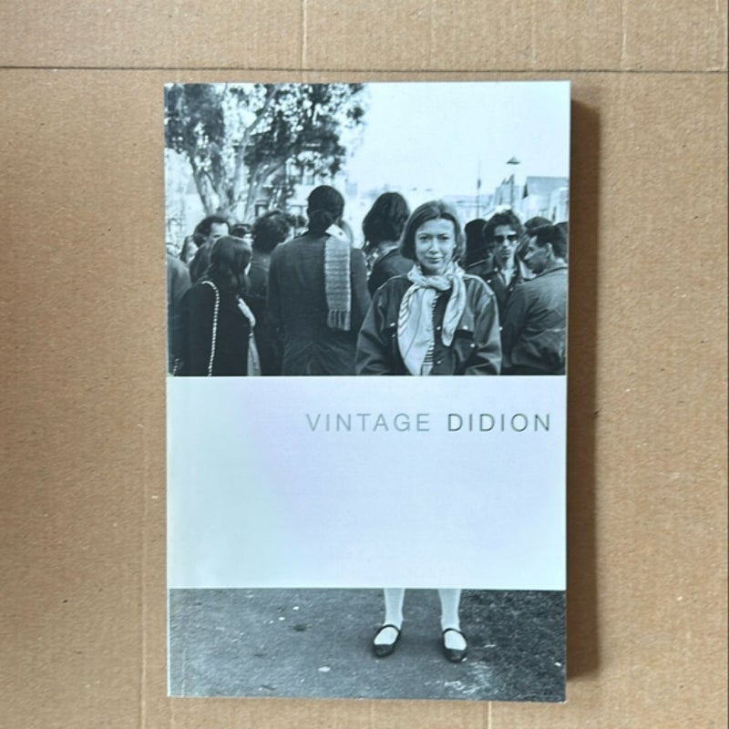 Vintage Didion