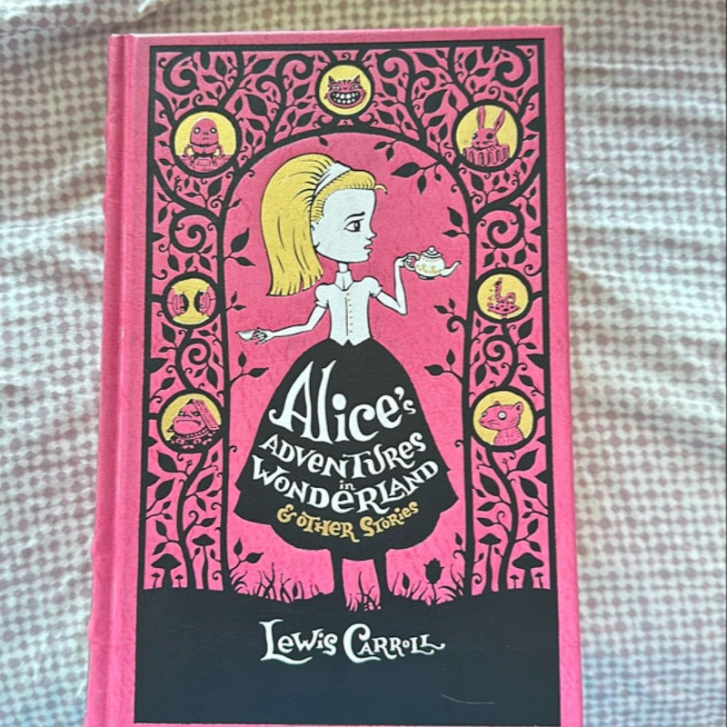 B&N Alice Adventures Wonderland Leather O/P