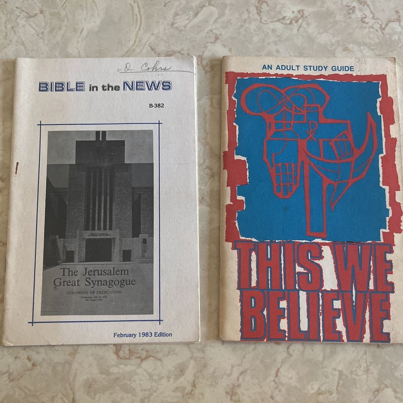 Assorted Vintage Bible Studies and Pamphlets 