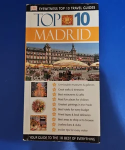 DK Eyewitness Top 10 Travel Guide Top 10 MADRID