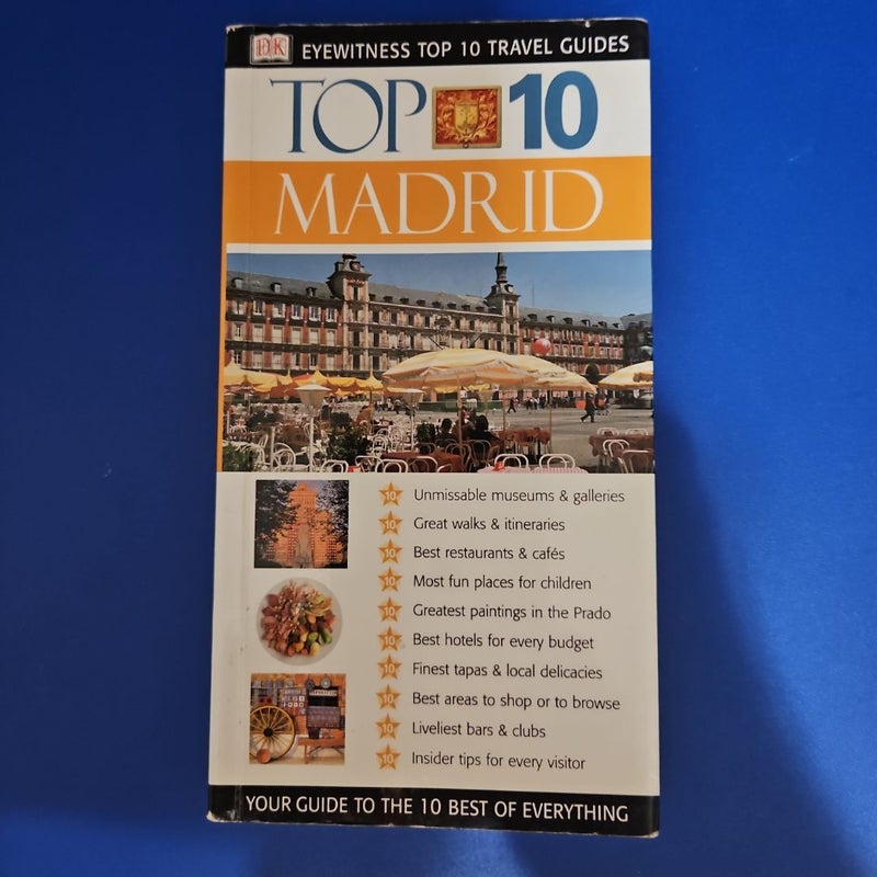 DK Eyewitness Top 10 Travel Guide Top 10 MADRID