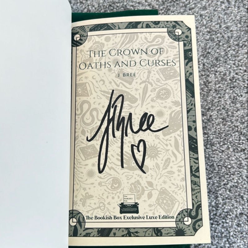 The Crown of Oaths and Curses Bookish Box