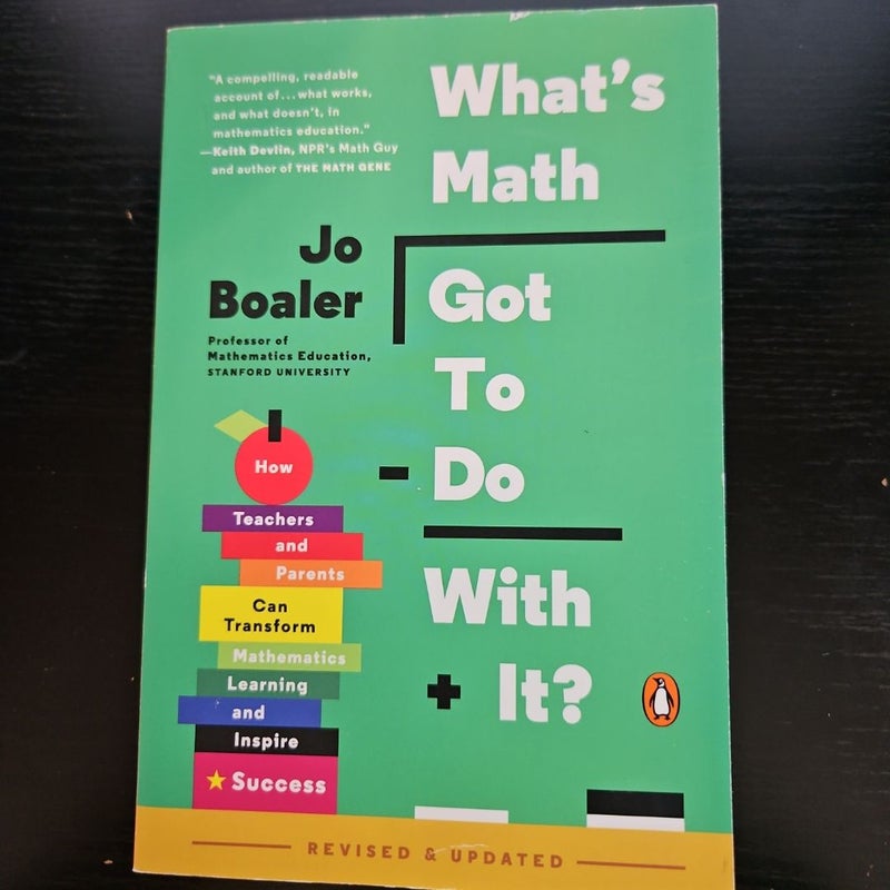 What's Math Got to Do with It?