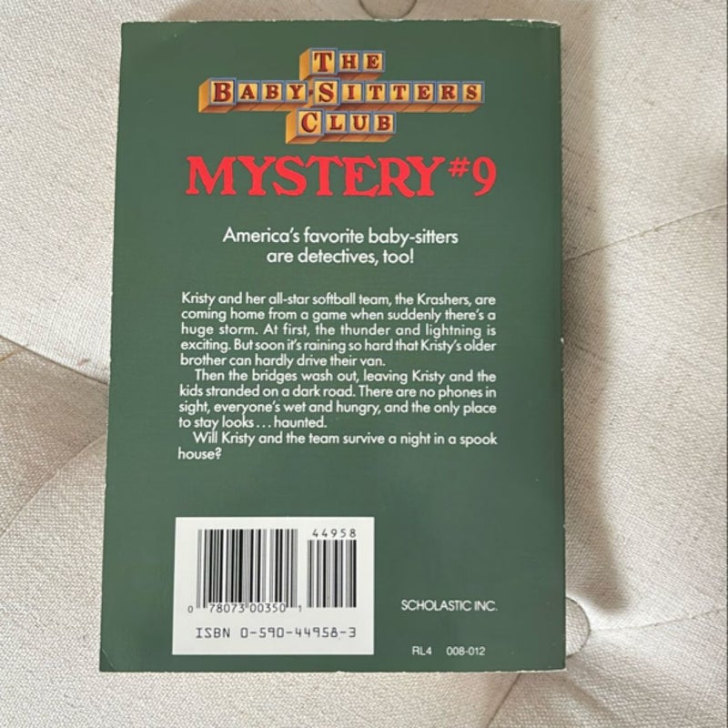 The babysitters club mystery nine vintage 1993