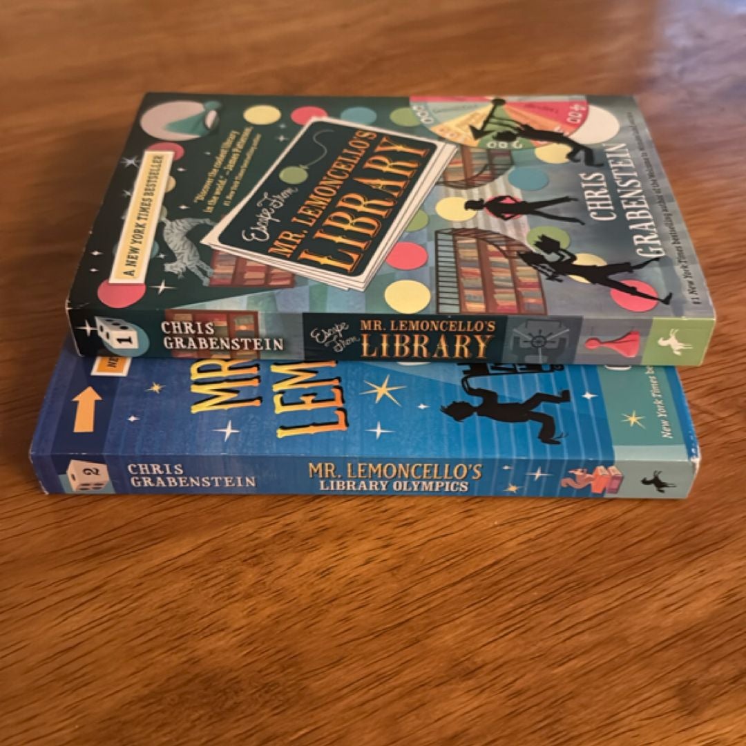 Mr. Lemoncello's Library Bundle - Books 1 & 2