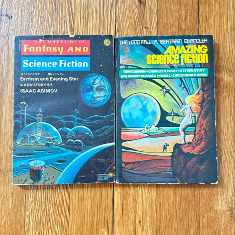 Science Fiction Magazines from the 70s