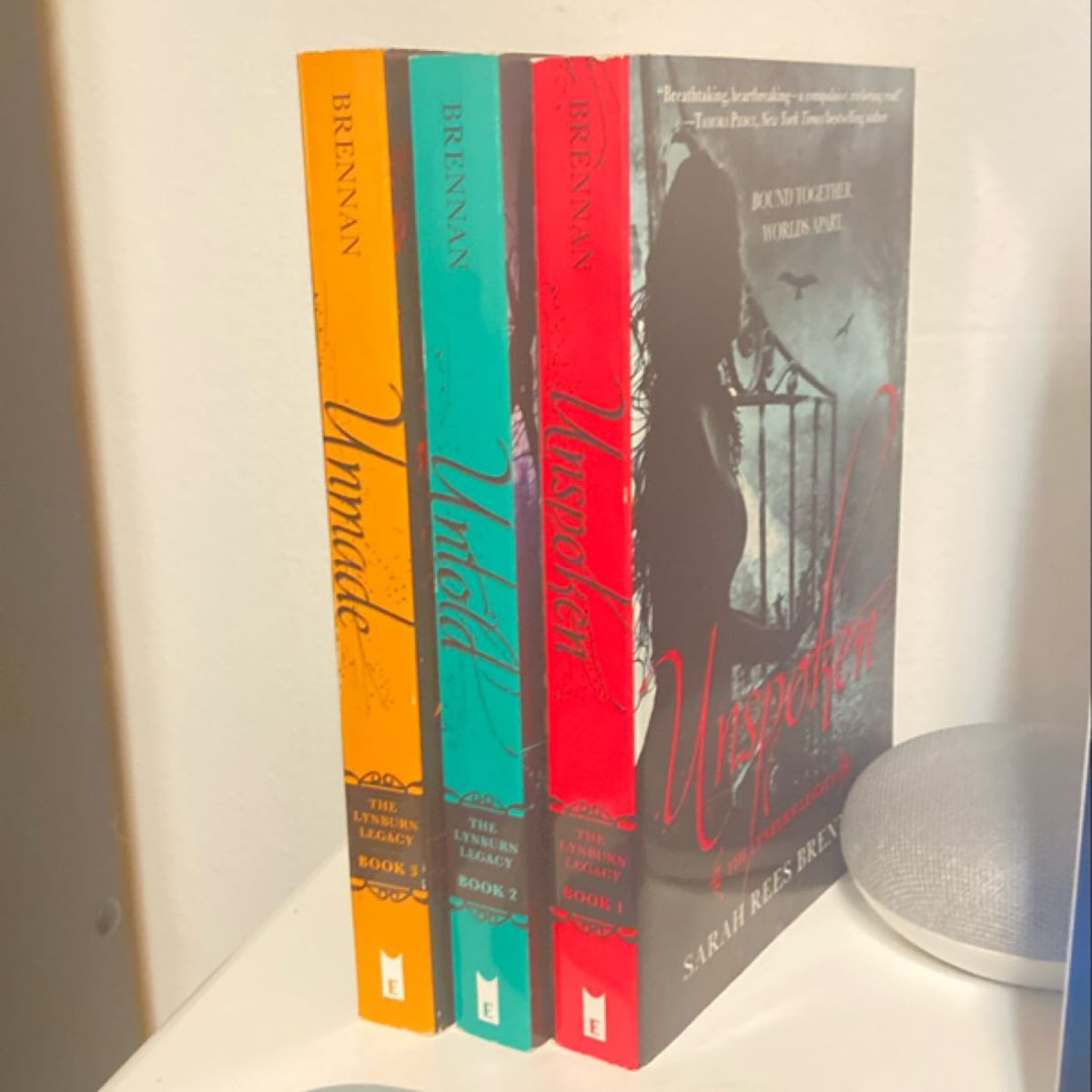 The Lynburn Legacy Series: Unspoken, Untold, Unmade by Sarah Rees ...