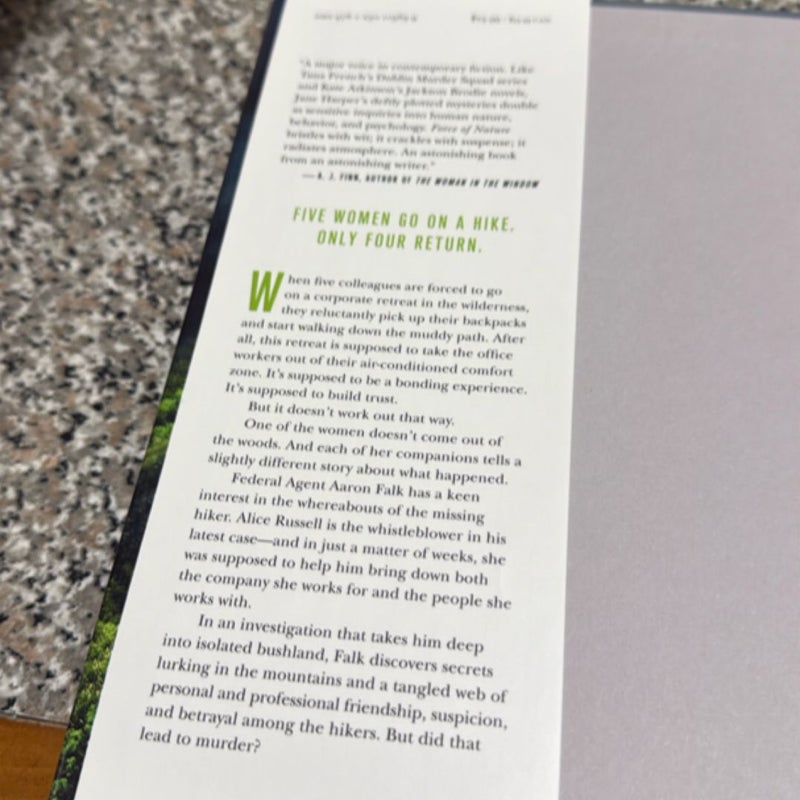 Force of Nature first edition