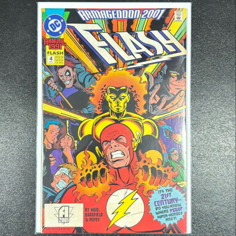 The Flash # 4 1991 DC Comics