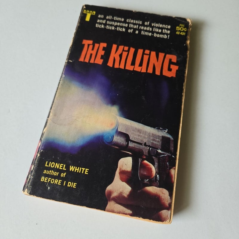 The Killing Lionel White paperback 1964 vintage noir