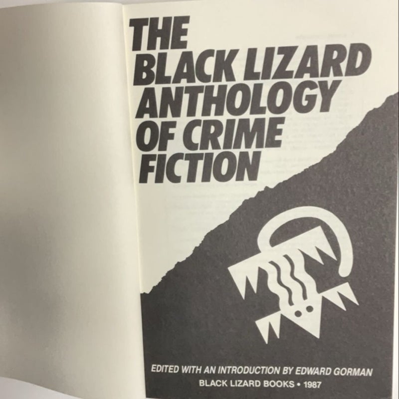 Black Lizard Anthology of Crime Fiction