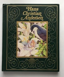 Hans Christian Andersen Beautifully Illustrated by Michael Adams 1990 Leather Binding