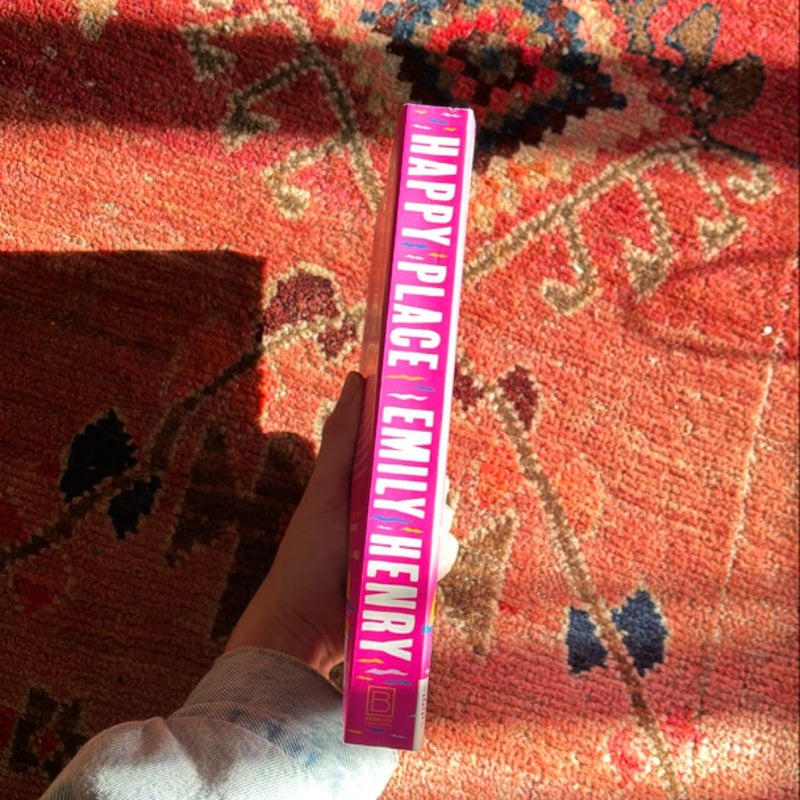 Happy Place (Paperback with PINK spine)