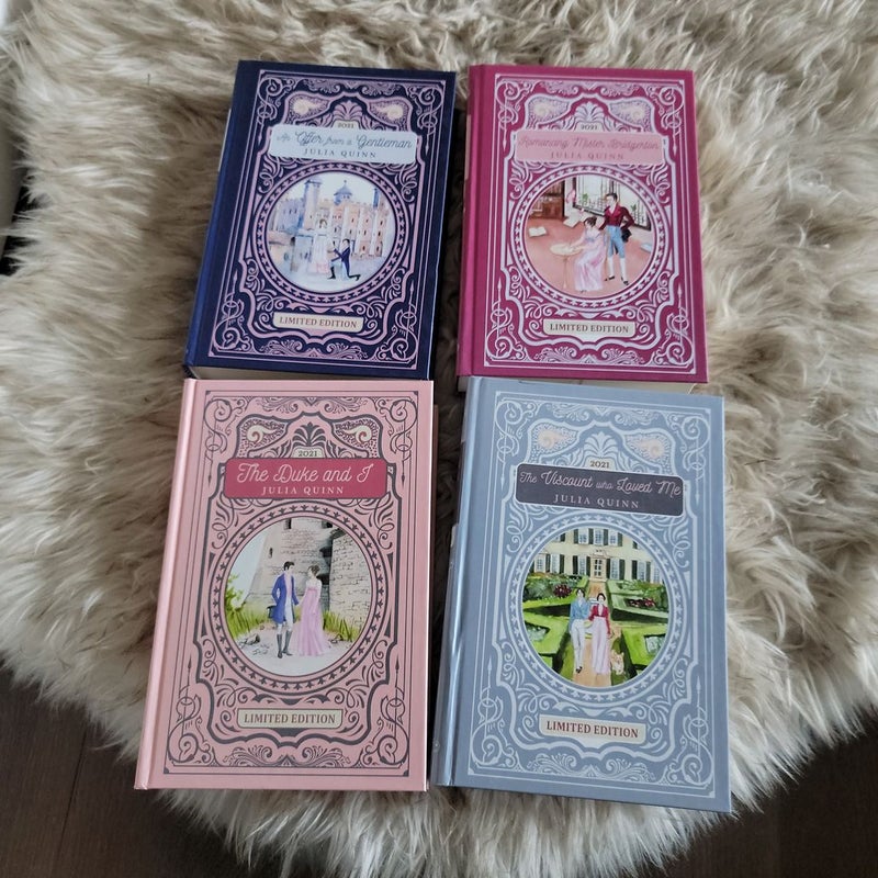 OUABC Bridgerton Special Edition 8 book set + gifts