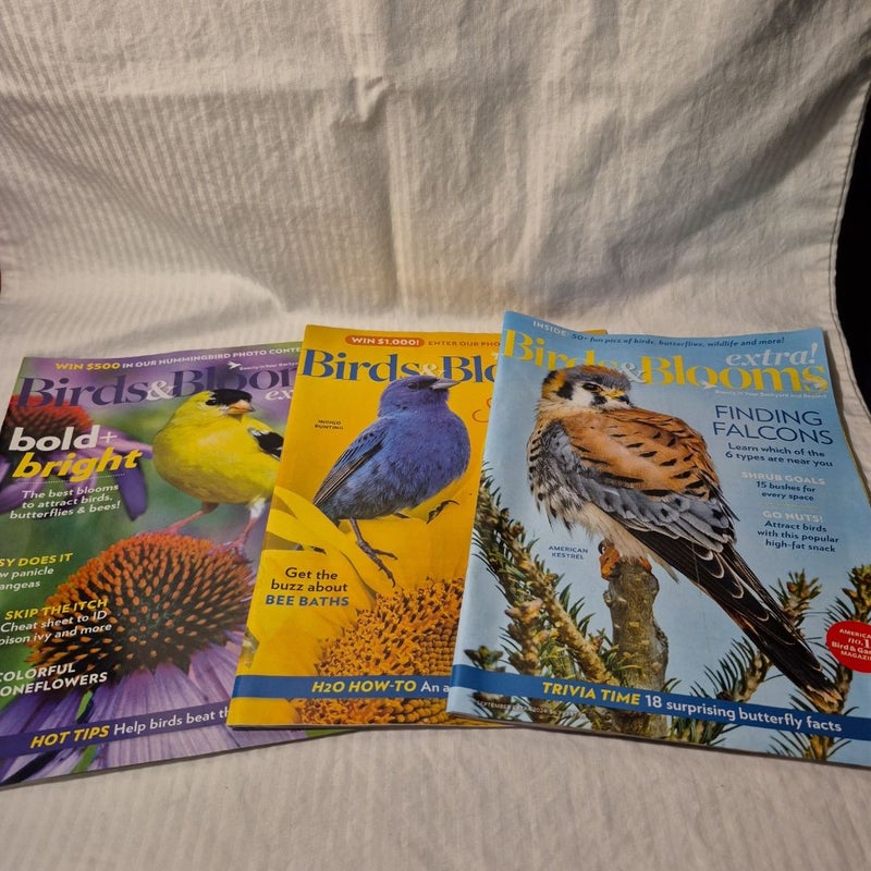 Birds&Blooms 10 Magazine Lot 2024/2025