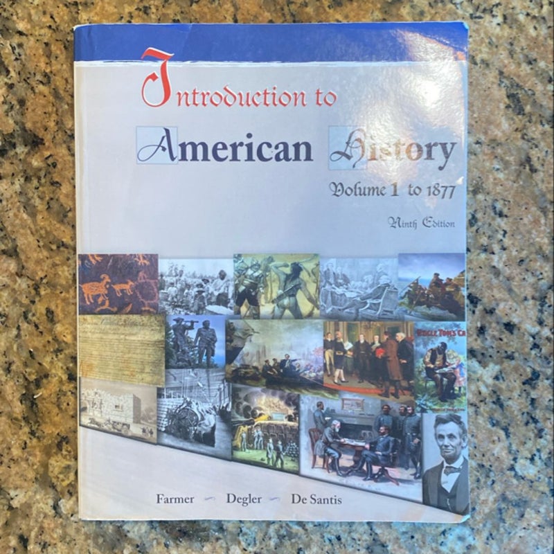 Introduction to American History Textbook