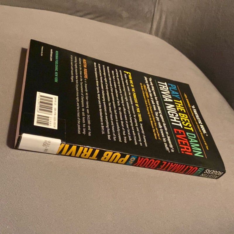 The Ultimate Book of Pub Trivia by the Smartest Guy in the Bar