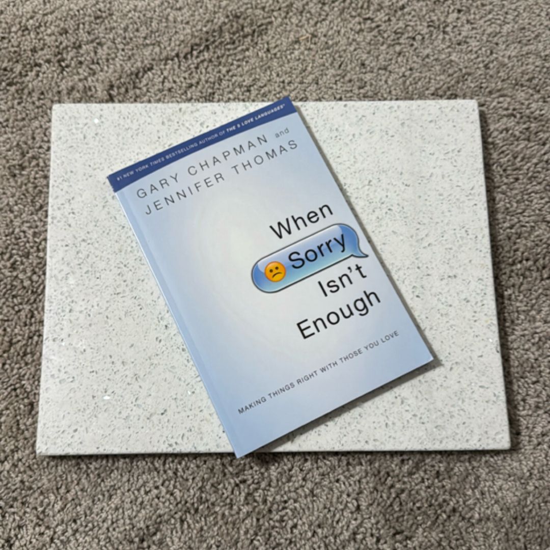 When Sorry Isn't Enough