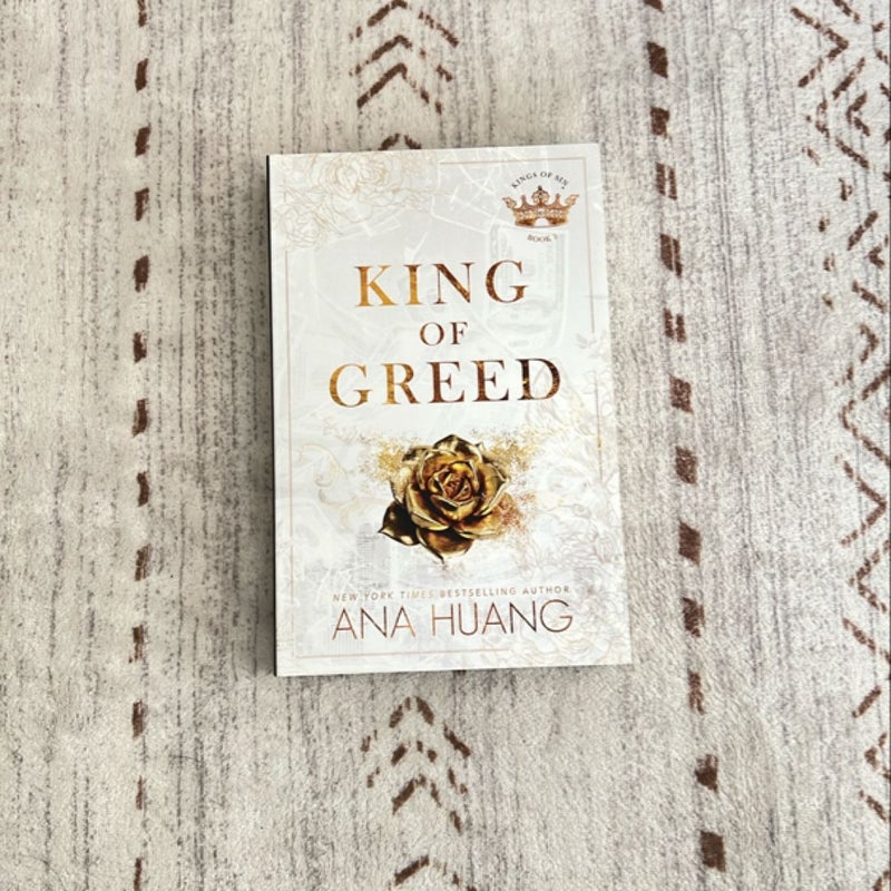 King of Greed (Kings of Sin, 3) (SIGNED BY AUTHOR)