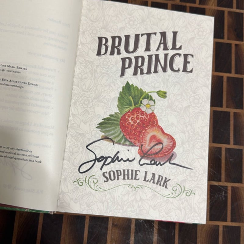Brutal Prince (Special Edition/Handsigned)