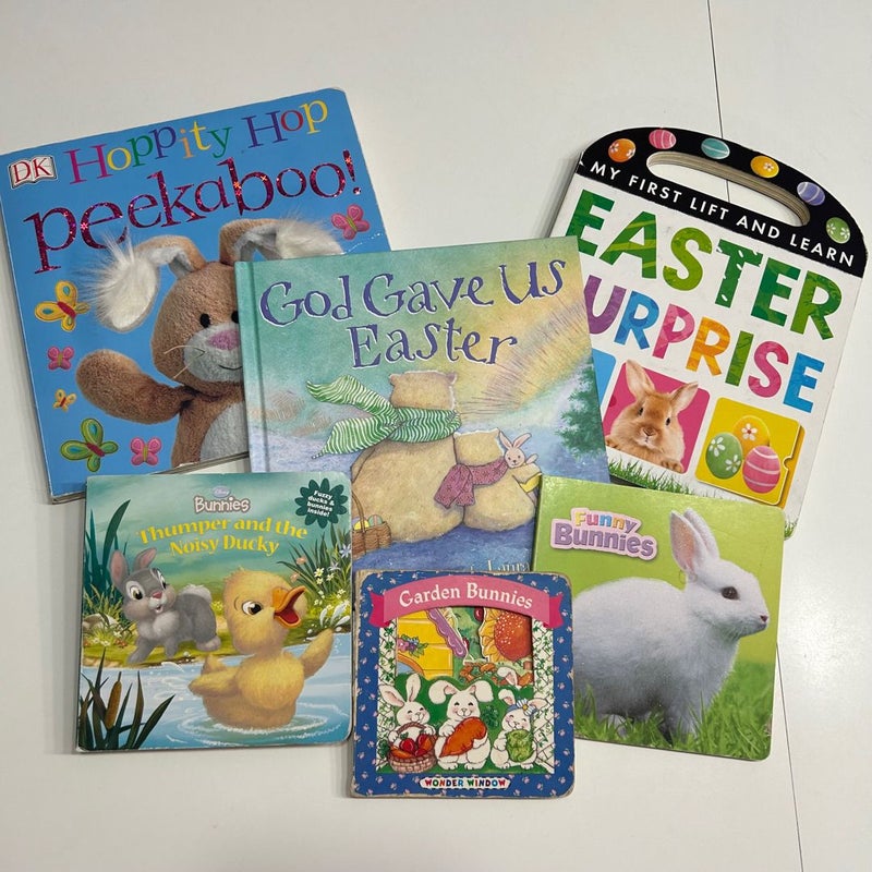 Kids Easter Book Lot 