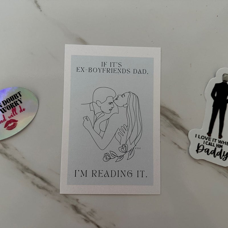 Ex-boyfriend’s Dad Book Box Merch