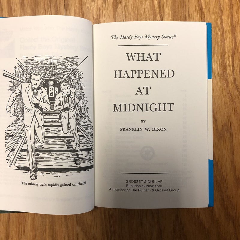 Hardy Boys 10: What Happened at Midnight