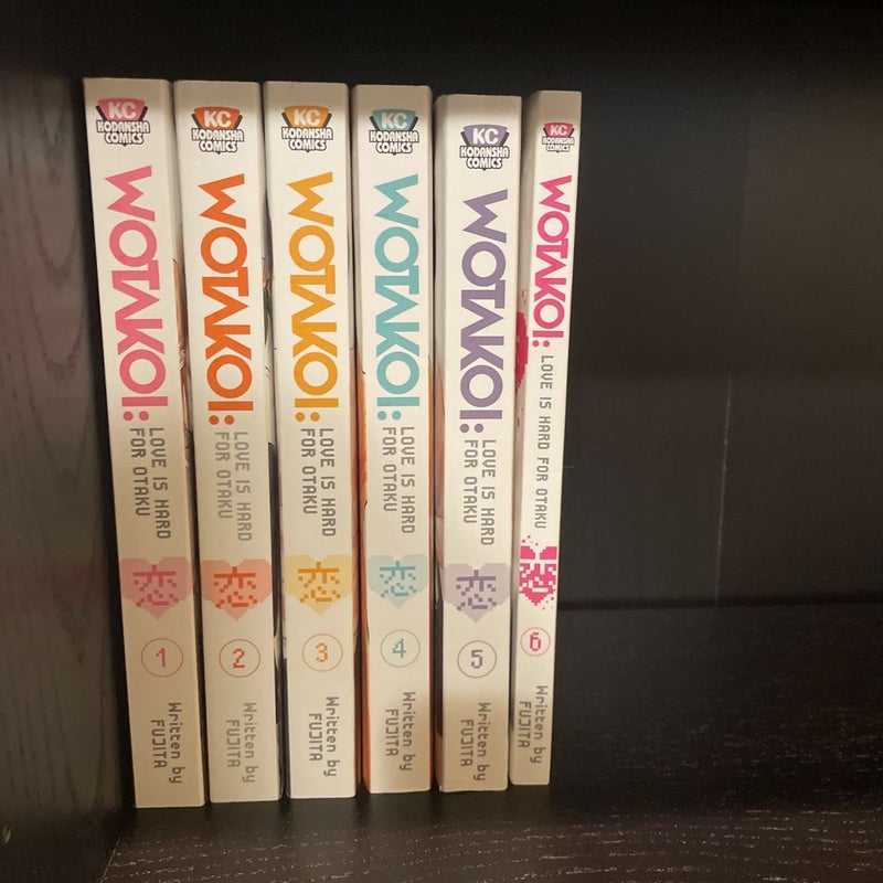 Wotakoi: Love Is Hard For Otaku Volumes 1-6