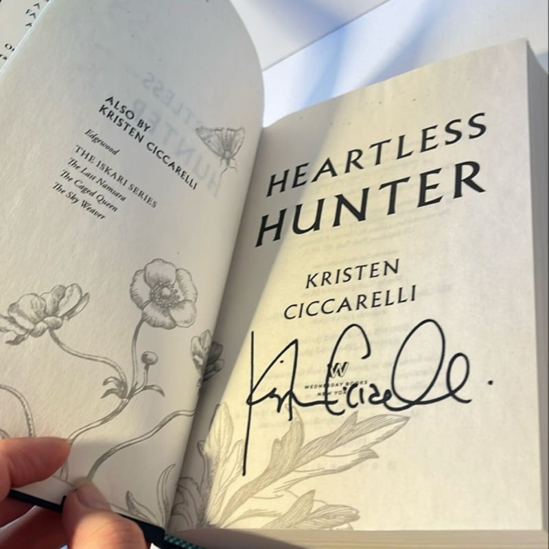 Heartless Hunter - Signed 1st ed