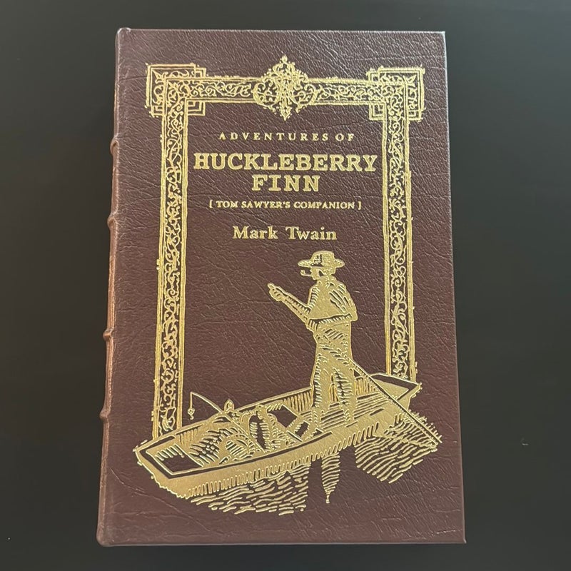 Easton Press Adventures of Huckleberry Finn (Tom Sawyer’s Companion)