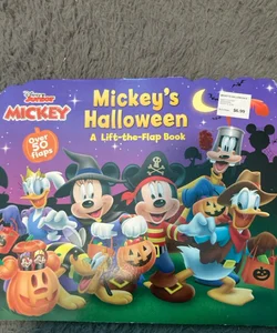 Mickey Mouse Clubhouse Mickey's Halloween and haunted howlowee Halloween books