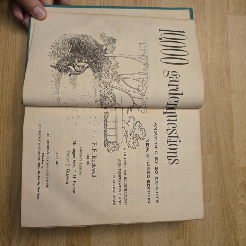 10000 garden questions volume 1 & 2