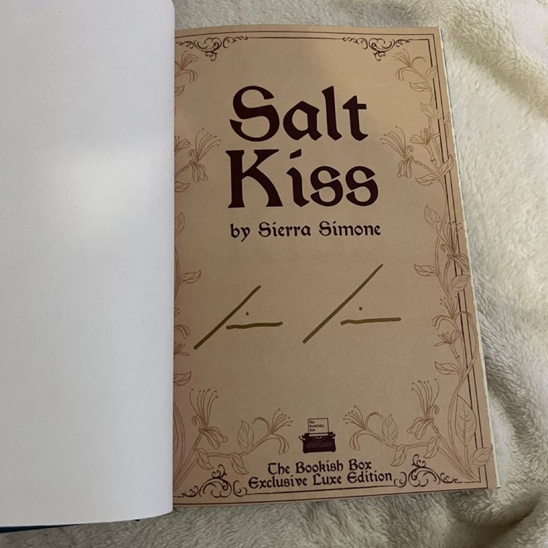 Bookish Box Salt Kiss