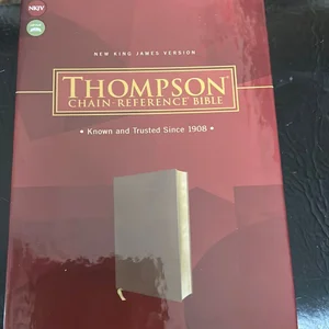 NKJV Thompson Chain-Reference Bible Red Letter Edition [Brown]