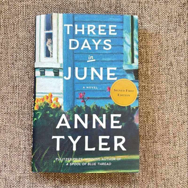 Three Days in June - SIGNED FIRST EDITION