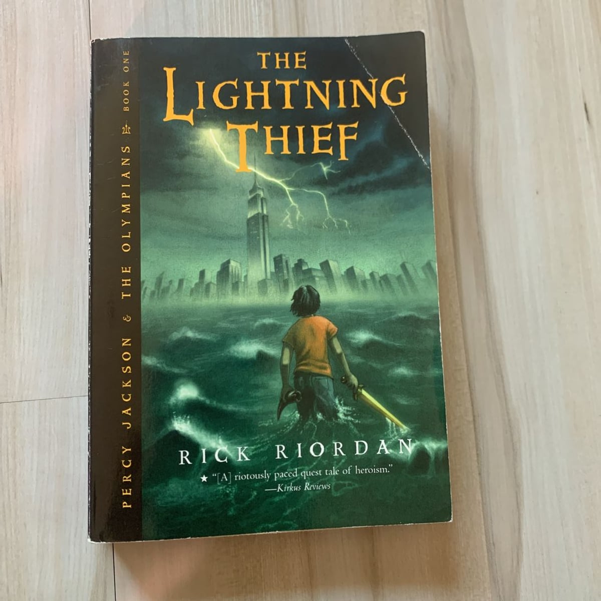 The Lightning Thief by Rick Riordan, Paperback | Pangobooks