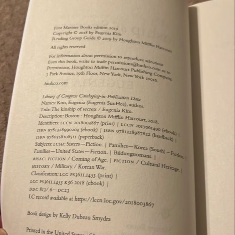 The Kinship of Secrets