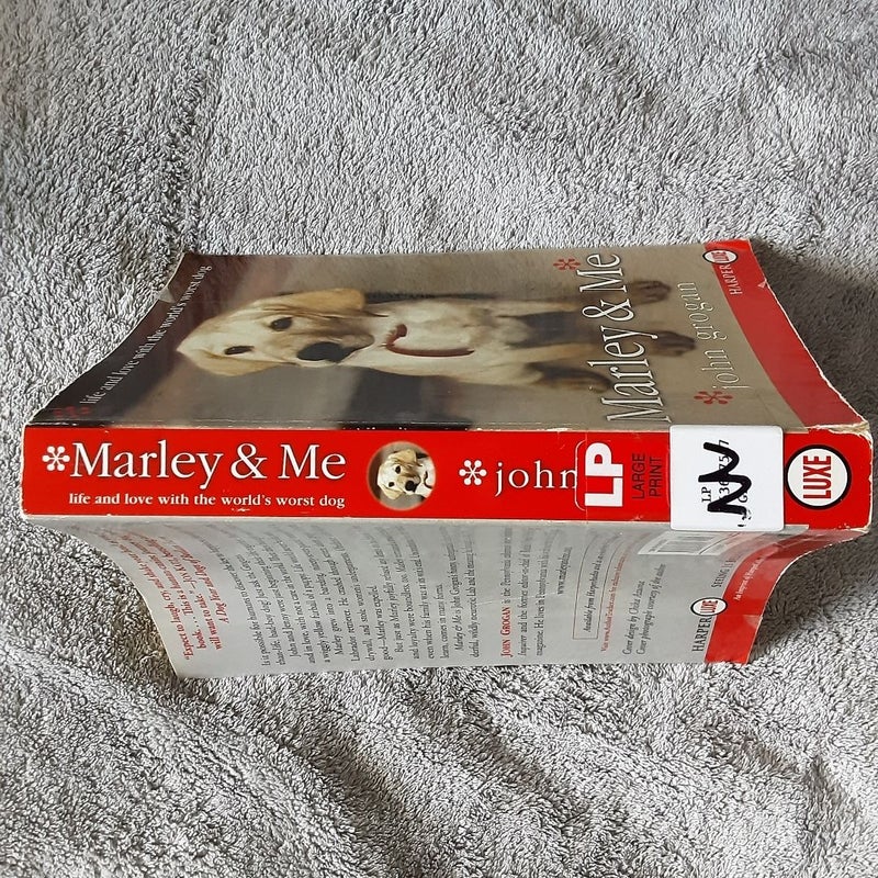 Marley and Me (Large Print)